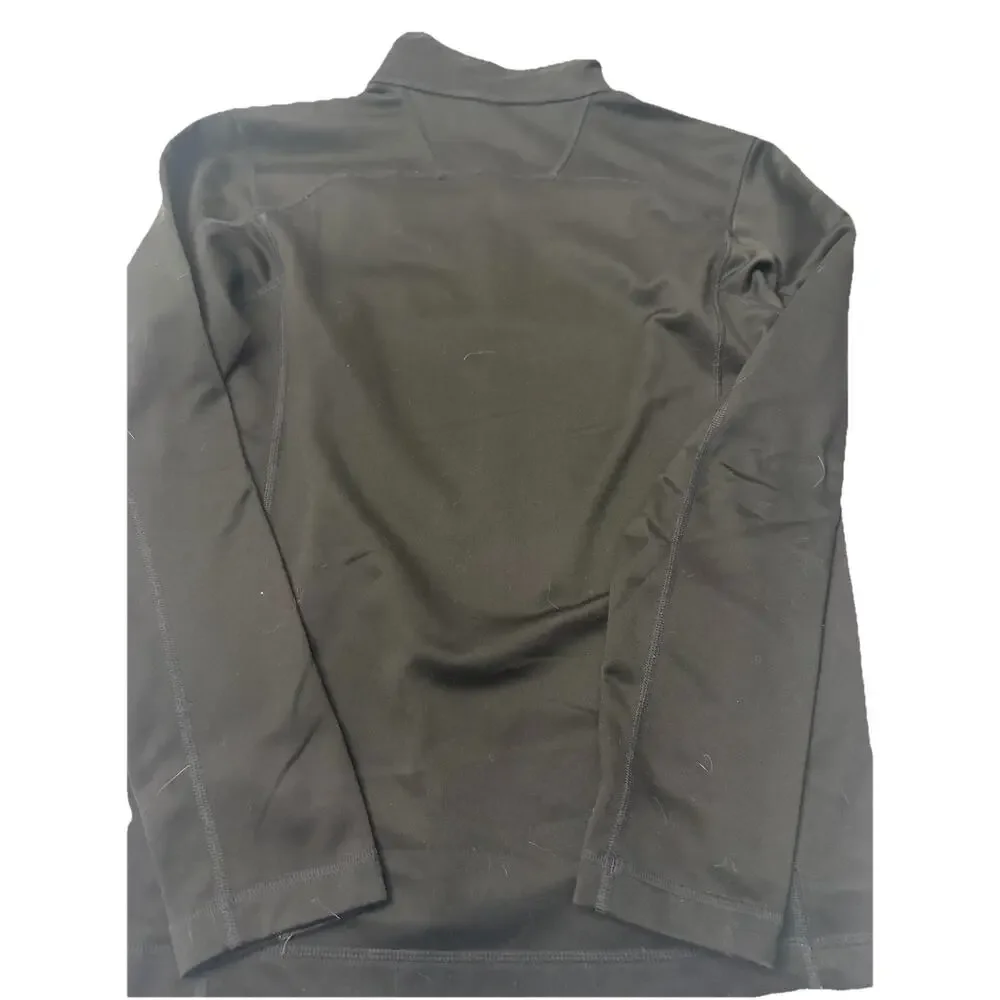 The North Face Half Zip Jacket Men’s S Black Soft Shell Long Sleeve Pullover